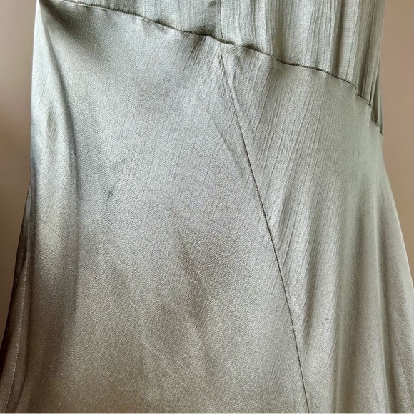 Bec + Bridge Mood Dance Cowl Neck Maxi Dress Satin Gown Sage Green Size US 14 - Picture 15 of 15